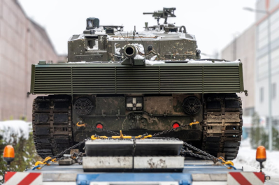 Ремонт украинского Leopard 2A4