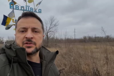 Зеленський у Авдіївці