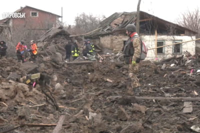 Наслідки обстрілу Покровського району