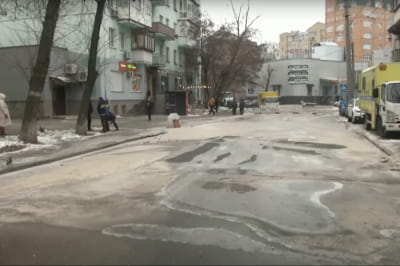 Прорвало трубу