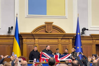 Ріші Сунак у Верховній Раді