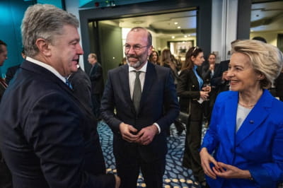 Порошенко зустрівся з Урсулою фон дер Ляєн