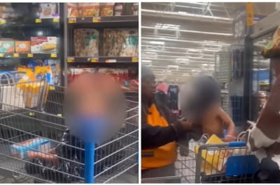 Скандал в супермаркете