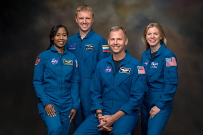 экипаж миссии NASA SpaceX Crew-9