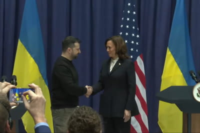 Встреча Владимира Зеленского с Камалой Гаррис