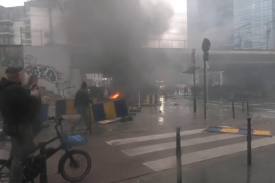 Протести фермерів у Брюсселі