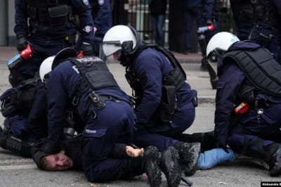 Протести фермерів у Варшаві