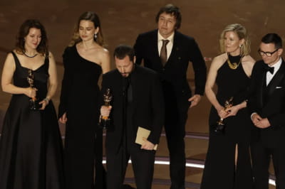 Авторы фильма "20 дней в Мариуполе" на Оскаре