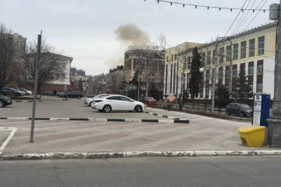 У Бєлгороді безпілотник атакував будівлю фсб 