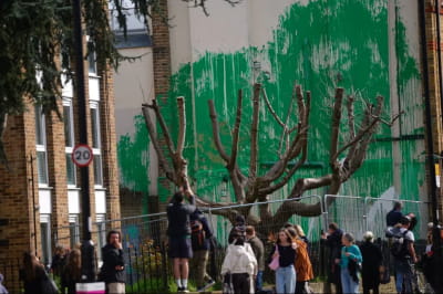 мурал Бэнкси