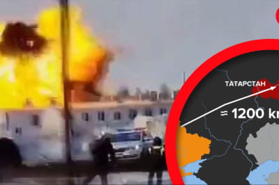 Безпілотник ударив по заводу в російському Татарстані
