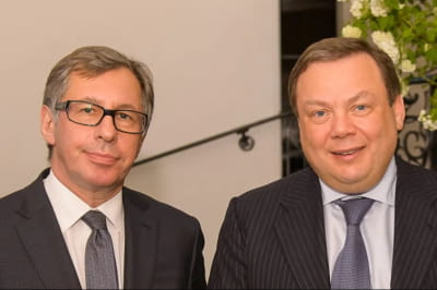 Петр Авен и Михаил Фридман