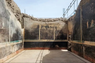 открытие среди руин Помпеев 