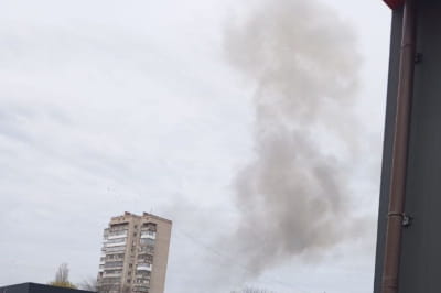 Взрыв в оккупированном Бердянске