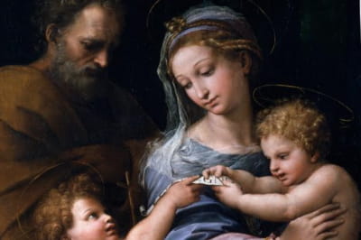 картина Рафаэля "Мадонна с розой"