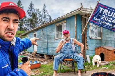 Кадры из видео блогера