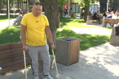 Ветеран собирает деньги на коленный имплант