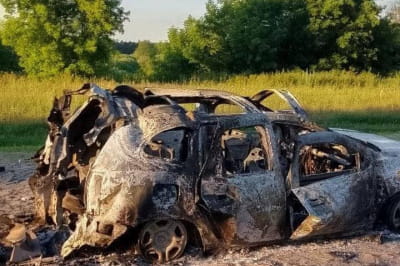 БПЛА атакувало автомобіль
