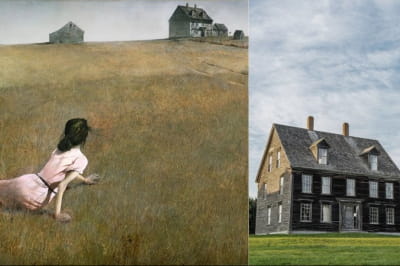 Картина и реальное место