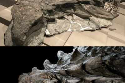 В 2011 году рабочий канадской шахты обнаружил почти идеально сохраненный нодозавр в возрасте 110 миллионов лет. Ученые считают, что это лучше сохранившийся динозавр из когда-либо найденных, его кожа, броня и внутренние органы удивительно невредимы.