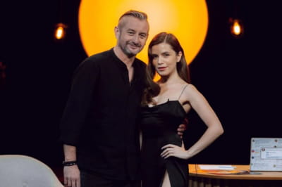 Сергій Жадан і Христина Соловій