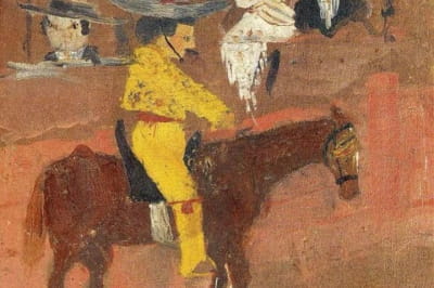 Пабло Пікассо почав малювати в три роки. Коли йому було вісім років, натхненний боєм биків, на якому він був разом із батьком, він створив маленьку картину маслом із зображенням Пікадора