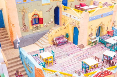 Нубийская деревня в Асуане, Египет