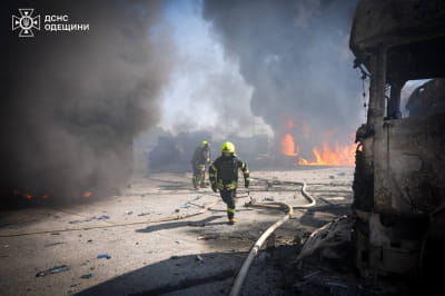 Наслідки обстрілу 26 серпня