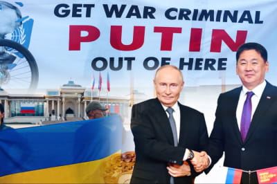 путин в Монголии