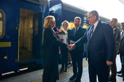 Візит прем'єрки Латвії до України