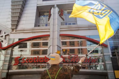 Протестувальники у Торонто 