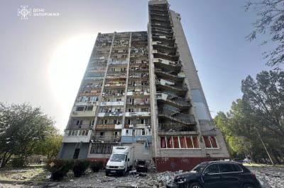 наслідки атаки по Запоріжжю