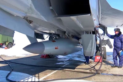 російська аеробалістична ракета Х-47М2 "Кинджал"