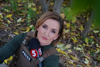 Ольга Калиновська, воєнкори "5 каналу"