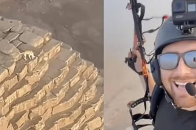 Полет над пирамидой