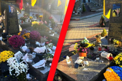 Понівечені могили