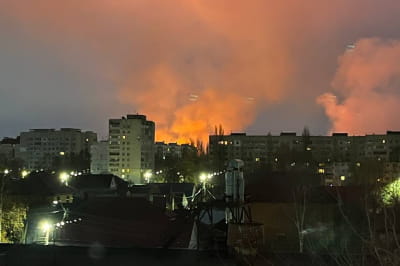 Пожежа у Брянську