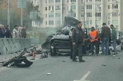Підірване авто