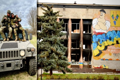 Тимур Брильов із побратимом