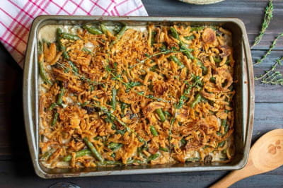 Запеканка из бобов