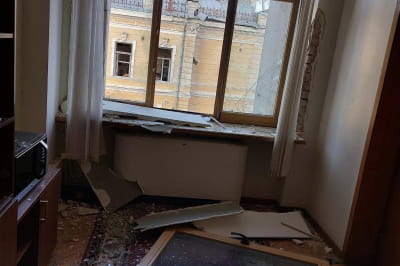 Обстріл рф