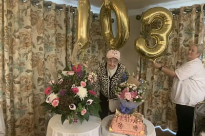 103-летняя Кейтлин Секстон