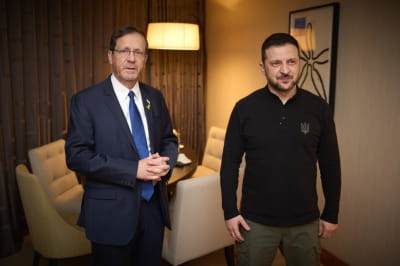 Іцхак Герцог і Володимир Зеленський