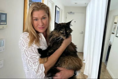 Господарка восьмирічного мейн-куна Марго Ніс