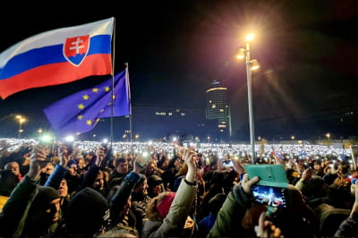 протести у Братиславі