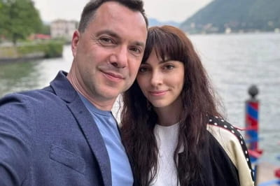 Олексій Арестович і Анастасія Арестович