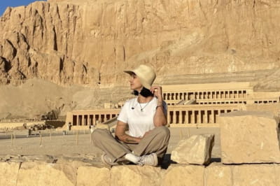 Українка досліджує Єгипет