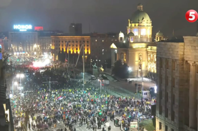 Протести в Сербії