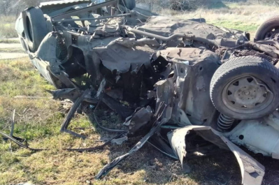 підірваний автомобіль