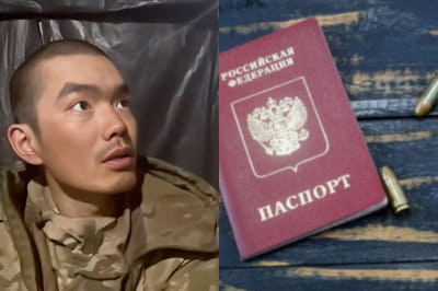Пленный китаец